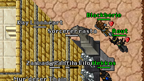 Sorcerer rasta on screen