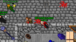Blankname on screen
