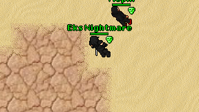 Eks Nightmare on screen