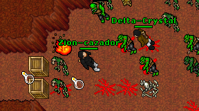 Zion-cazador on screen