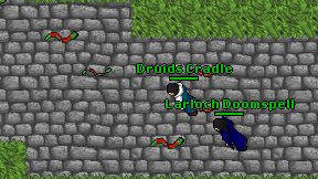 Druids Cradle on screen
