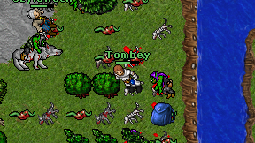Tombey on screen