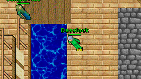 Dasslock on screen