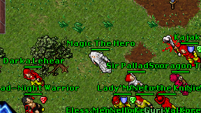 Magic The Hero on screen