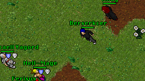 Berserkcer on screen