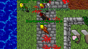 Darkness Mascare on screen