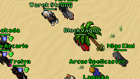 Blackvagon on screen