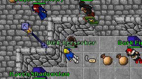 Dirk'Berserker on screen