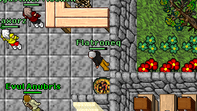 Flatroneq on screen