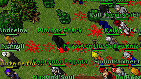 Pinchos Shark on screen