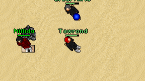 Tawrond on screen