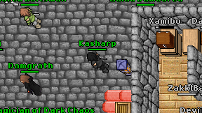 Kasharp on screen