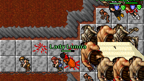 Lady Lunna on screen