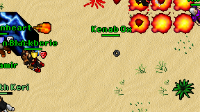 Kenab Ox on screen