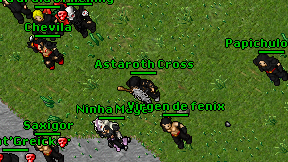 Astaroth Cross on screen