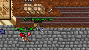 Sir Devilarrow on screen