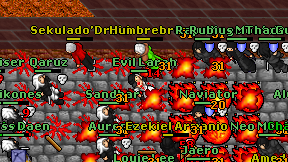 Evil Larah on screen