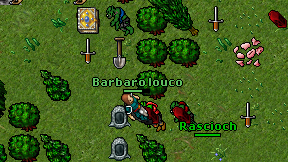 Barbaro louco on screen
