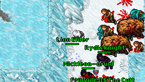 Lion Elder on screen