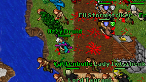 Ozzy Druid on screen