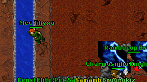 Mec Thyxa on screen