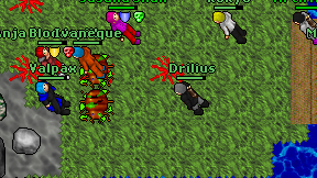 Drilius on screen
