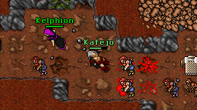 Kafejo on screen