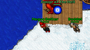 Megas Bolter on screen