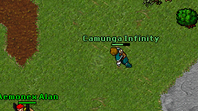 Camunga Infinity on screen