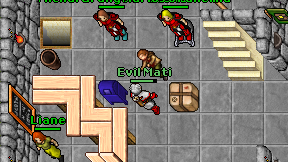 Evil Mati on screen