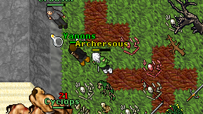 Archersous on screen