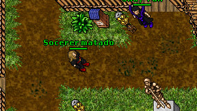 Socerer matado on screen