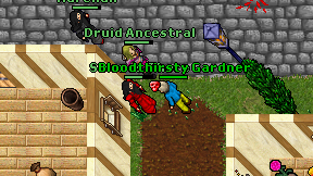 Bloodthirsty Gardner on screen