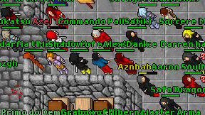 Shadow of evanescence on screen