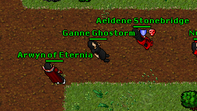 Ganne Ghostorm on screen
