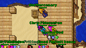 Old Mercenary on screen