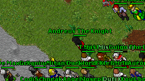 Andreus The Knight on screen