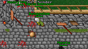 Girl Thunder on screen