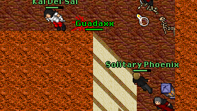Guadaxx on screen