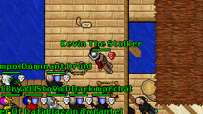 Kevin The Stalker on screen