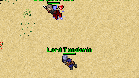 Lord Tunderin on screen