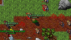 Druid Axel on screen