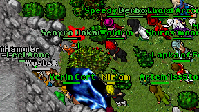 Scorpion Hammer on screen