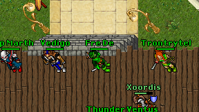 Fre De on screen