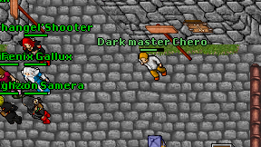 Dark master Chero on screen