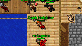 Dark Melchior on screen