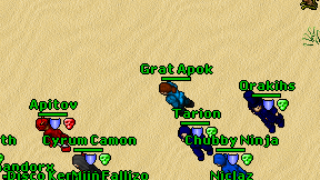 Grat Apok on screen