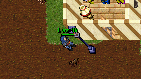 Lazrik on screen