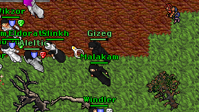 Gizeg on screen