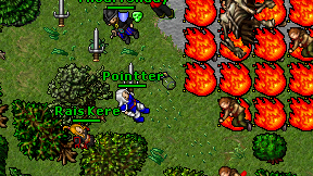 Pointter on screen